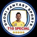Telegram channel Dhoni fantasy T10 special logo