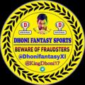Telegram channel DHONI FANTASY SPORTS🔥 ( @KingDhoni7 ) logo