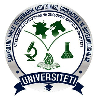 Telegram kanalining logotibi diagnostikasamvmi — Veterinariya diagnostikasi va oziq-ovqat xavfsizligi fakulteti