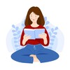 Логотип телеграм канала @dianavmireknig — Диана в мире книг 📚