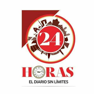 Logotipo del canal de telegramas diario24horas - 24 HORAS • El diario sin límites
