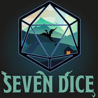 Логотип телеграм канала @diceseven — Seven dice 🎲