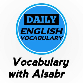 Telegram kanalining logotibi dictionary_vocabulary_test — VOCABULARY | DICTIONARY | TEST