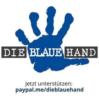 Telegram channel Die Blaue Hand logo