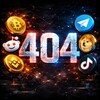 Telegram channel 404 🍀 logo
