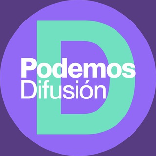Logo of telegram channel difusionpodemos — Difusión en Redes Podemos