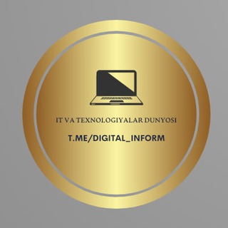 Telegram kanalining logotibi digital_inform — IT va texnologiyalar dunyosi