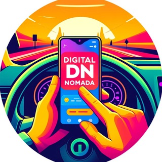 Логотип телеграм канала @digital_nomada — Digital nomad в Испании