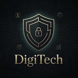 Telegram channel • 𝐃𝐢𝐠𝐢𝐓𝐞𝐜𝐡 • logo