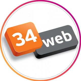 Логотип телеграм канала @digital4business — Студия 34web