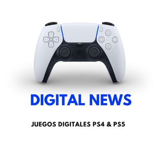 Logotipo del canal de telegramas digitalnewsps4 - JUEGOS DIGITALES PS4 & PS5