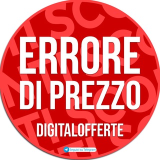 Logo del canale telegramma digitalofferteerrori - Errore di Prezzo‼️ - Digital Offerte 🖥