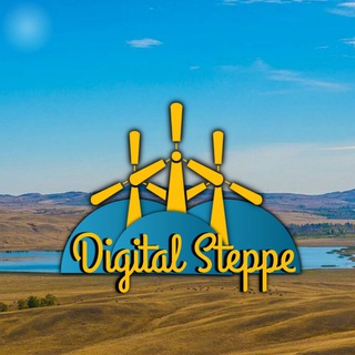 Telegram арнасының логотипі digitalsteppe — Digital Steppe - Қазақша IT әлемі.