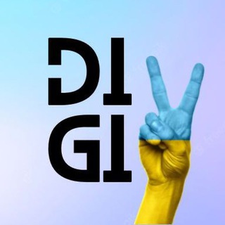 Логотип телеграм -каналу digiukraine — Діджитал UA