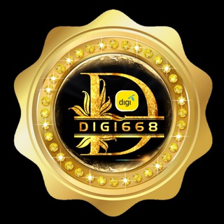 Logo saluran telegram digiwin668channel — 👑 DIGI668 • 24JAM 👑 VIPCHANNEL