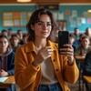Логотип телеграм канала @digped — Цифровой педагог🤳🏻: создание контента, который вовлекает и учит. Использование мессенджера МАХ