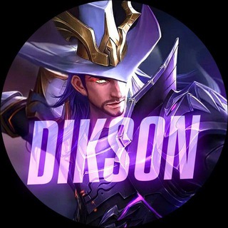Логотип телеграм канала @dikson_ch — DIKSON MLBB