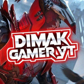 Logo of telegram channel dimakgamer — ➳ᴹᴿ᭄𝘿𝙄𝙈𝘼𝙆 𝙂𝘼𝙈𝙀𝙍 ▓▒░