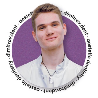 Логотип телеграм канала @dimitrov_dent — dimitrov.dent 🦷 🇧🇬