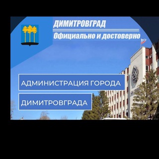Логотип телеграм канала @dimitrovgrad_officia1 — Димитровград. Официально и достоверно