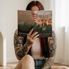 Логотип телеграм канала @dingareads — Динга читает 18  📚