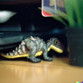 Logotipo do canal de telegrama dinomomon - Уголок Джорджа🤖🦖