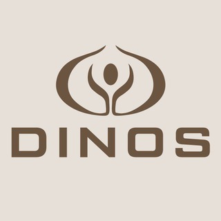 Логотип телеграм канала @dinoskyiv — DINOS 🌿 Косметология