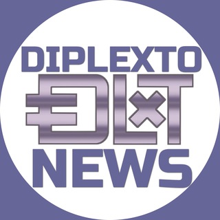 Логотип телеграм канала @diplexto_news — Diplextø News