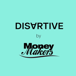 Логотип телеграм канала @disartive — Disartive by Money Makers