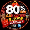 Логотип телеграм -каналу discount75off — 80% Discounts Aliexpress Products