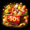 Логотип телеграм -каналу discount_vsim — Акції/Знижки