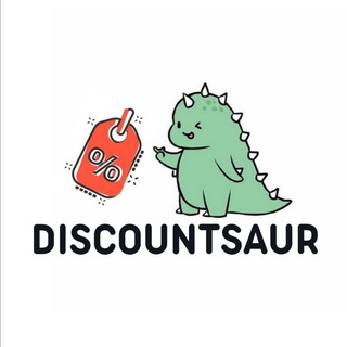 Логотип телеграм -каналу discountsaur — DiscountSaur