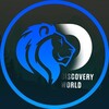 Логотип телеграм канала @discovery_word — Discovery World 🐺