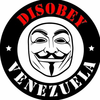 Logotipo del canal de telegramas disobeyven - Disobey Venezuela 🇻🇪