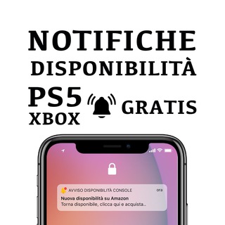 Telegram channel Disponibilità PS5 e XBOX logo