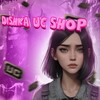 Логотип телеграм канала @disshka_shop — DISHKA UC SHOP