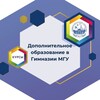 Логотип телеграм канала @distant_school_msu — Центр дополнительного образования гимназии МГУ