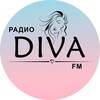 Логотип телеграм канала @divamediaru — РАДИО ДИВА FM