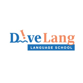 Логотип телеграм канала @divelang — Divelang Курсы иностранных языков