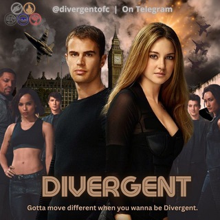 Logo saluran telegram divergentofc — DIVERGENT