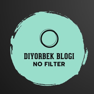 Telegram kanalining logotibi diyorbek_blogi — Diyorbek blogi(nofilter)