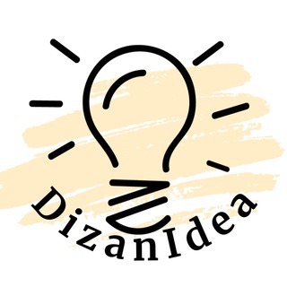 Логотип телеграм канала @dizanidea — ДизайнИдеи