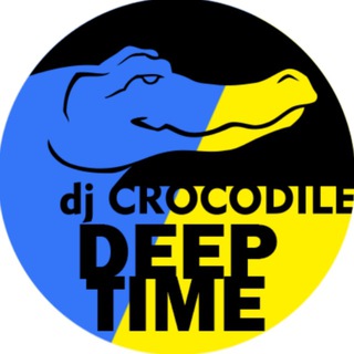 Логотип телеграм канала @djcrocodile_deeptime — dj Crocodile - Deep Times