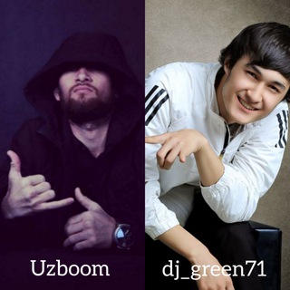 Telegram kanalining logotibi djgreen_uzboom_text — Green71&UzBoom