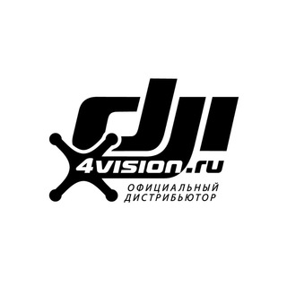 Логотип телеграм канала @dji4vision — DJI 4VISION