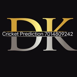 Logo saluran telegram dk_cricketprediction — DK cricket prediction