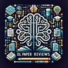 Логотип телеграм канала @dl_paper_reviews — DL Paper Reviews