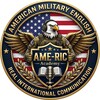 Telegram channel American Military English logo