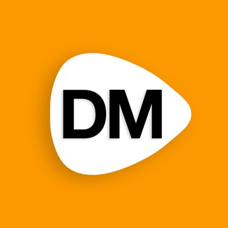 Логотип телеграм -каналу dmelomaniya — діагноз — меломанія