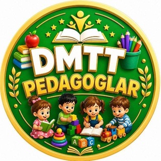 Telegram kanalining logotibi dmtt_pedagoglar — ⚡️DMTT⚡️PEDAGOGLARI